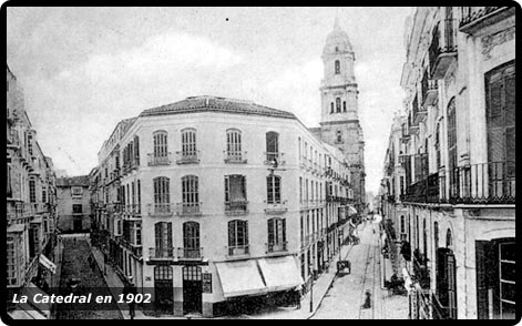 La Catedral de Malaga en 1902